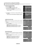 Предварительный просмотр 23 страницы Samsung LN52A650 Manual De Instrucciones
