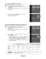 Предварительный просмотр 36 страницы Samsung LN52A650 Manual De Instrucciones