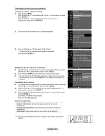 Предварительный просмотр 42 страницы Samsung LN52A650 Manual De Instrucciones