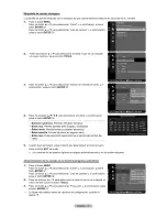 Предварительный просмотр 43 страницы Samsung LN52A650 Manual De Instrucciones