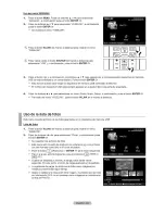 Предварительный просмотр 66 страницы Samsung LN52A650 Manual De Instrucciones