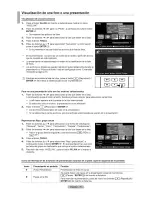 Предварительный просмотр 72 страницы Samsung LN52A650 Manual De Instrucciones