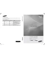 Samsung LN55C750 User Manual предпросмотр