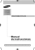 Samsung LNR269D Manual De Instrucciones preview