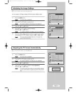 Предварительный просмотр 33 страницы Samsung LS17E34C Owner'S Instructions Manual