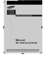 Samsung LT-P2035 Manual De Instrucciones preview