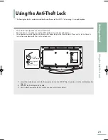 Предварительный просмотр 23 страницы Samsung LT-P468W Owner'S Instructions Manual