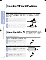 Предварительный просмотр 28 страницы Samsung LT-P468W Owner'S Instructions Manual