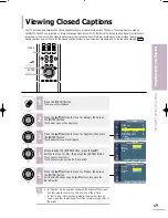 Предварительный просмотр 51 страницы Samsung LT-P468W Owner'S Instructions Manual