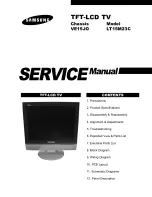 Samsung LT15M23C Service Manual предпросмотр