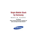 Preview for 1 page of Samsung M310 - SGH Cell Phone 4 MB User Manual