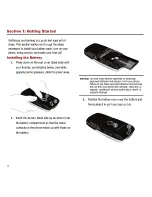 Preview for 6 page of Samsung M310 - SGH Cell Phone 4 MB User Manual