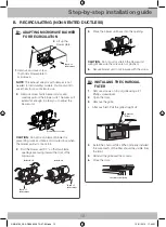 Предварительный просмотр 13 страницы Samsung ME16H702SEB Installation Instructions Manual