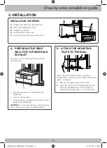 Предварительный просмотр 15 страницы Samsung ME16H702SEB Installation Instructions Manual