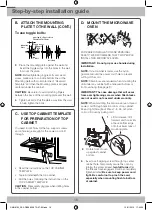 Предварительный просмотр 16 страницы Samsung ME16H702SEB Installation Instructions Manual