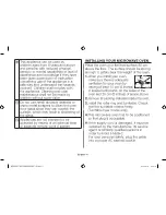 Preview for 6 page of Samsung ME6104W1 Owner'S Instructions & Cooking Manual