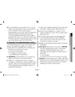 Preview for 7 page of Samsung ME6104W1 Owner'S Instructions & Cooking Manual