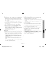 Preview for 25 page of Samsung ME6104W1 Owner'S Instructions & Cooking Manual