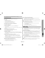 Preview for 29 page of Samsung ME6104W1 Owner'S Instructions & Cooking Manual