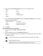 Preview for 135 page of Samsung Memoir SGH t929 Manual Del Usuario