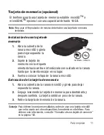 Preview for 15 page of Samsung Messager Touch SCH-R631 Manual Del Usuario