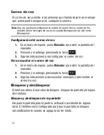 Preview for 16 page of Samsung Messager Touch SCH-R631 Manual Del Usuario