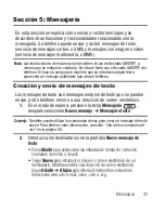 Preview for 47 page of Samsung Messager Touch SCH-R631 Manual Del Usuario