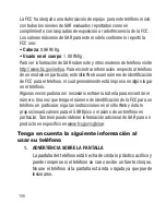 Preview for 110 page of Samsung Messager Touch SCH-R631 Manual Del Usuario