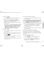 Preview for 43 page of Samsung Moment SPH-M900 Manual Del Usuario