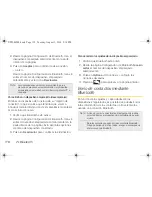 Preview for 132 page of Samsung Moment SPH-M900 Manual Del Usuario