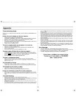 Preview for 14 page of Samsung MS123SCE-1 Owner'S Manual