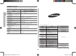 Preview for 60 page of Samsung MS28F301E Series Owner'S Instructions & Cooking Manual