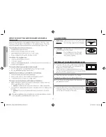 Preview for 8 page of Samsung MW6194ST Owner'S Manual