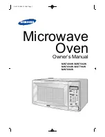 Samsung MW7490W Owner'S Manual preview