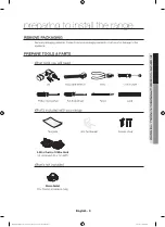 Preview for 3 page of Samsung NE59M7630SG/AC Installation Manual