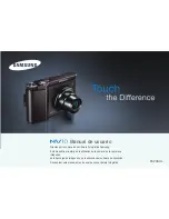 Samsung NV10 - Digital Camera - Compact Manual Del Usuario preview
