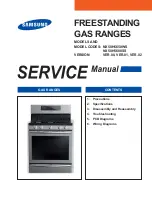 Samsung NX58H5650WS Service Manual preview