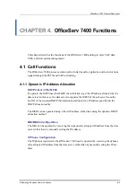 Предварительный просмотр 86 страницы Samsung OfficeServ 7400 General Description Manual