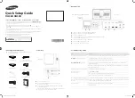Samsung OH46D Quick Setup Manual preview