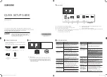 Samsung OH46F Quick Setup Manual preview