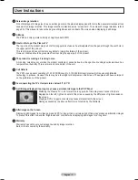 Предварительный просмотр 3 страницы Samsung PN42A410 User Manual