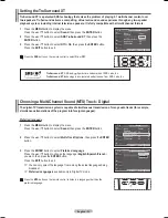 Предварительный просмотр 33 страницы Samsung PN42A410 User Manual