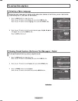 Предварительный просмотр 47 страницы Samsung PN42A410 User Manual