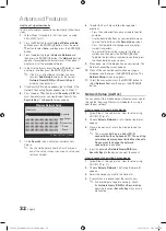 Preview for 32 page of Samsung PN50C675G6F User Manual