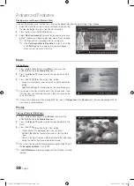 Preview for 38 page of Samsung PN50C675G6F User Manual