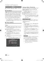 Preview for 44 page of Samsung PN50C675G6F User Manual