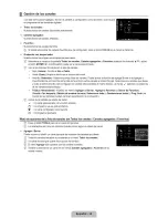 Предварительный просмотр 15 страницы Samsung PRELIMINARY LN40B650 Manual Del Usuario