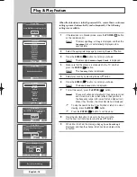 Preview for 16 page of Samsung PS-37S4A1 Owner'S Instructions Manual