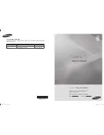 Samsung PS50A552S1R User Manual preview