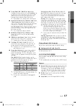 Preview for 17 page of Samsung PS50C6500TK User Manual